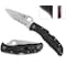 Spyderco 2023 Spyderco Reveal 8 Endela Wildland Firefighter Foundation, Lightweight Black, Flat Ground Combo SPY-C243FPSBKRD - alternate 1